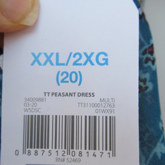 💜$8ifbundle3 NWT floral print peasant dress boho - Picture 14 of 15